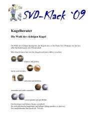 Kugelberater (PDF) - SV Drensteinfurt