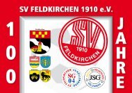 6.Teil (Umschlag) - SV Feldkirchen 1910