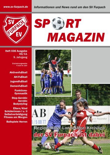 Ausgabe 03/2011 - Sportverein Furpach