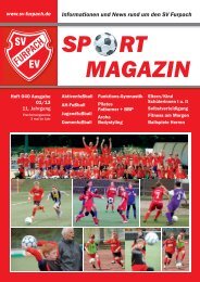 Ausgabe 01/2013 - Sportverein Furpach