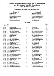 E-Junioren - SV Germering