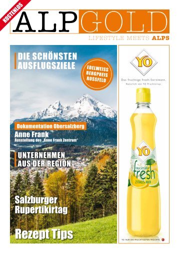 ALPGOLD Magazin Herbst 2014