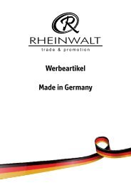 Werbeartikel Made in Germany