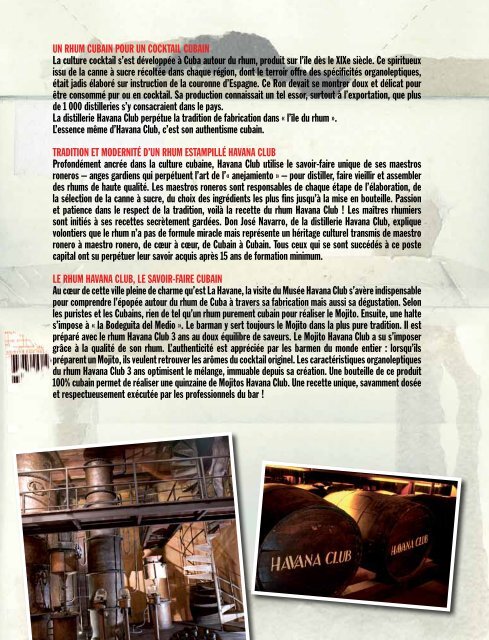 Dossier de presse - Havana Club - Pernod