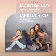  JAARBOEK CMV -  HAN / JAHRBUCH KSP - HAN 2013-2014