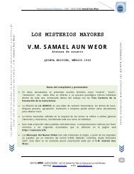 LOS MISTERIOS MAYORES V.M. SAMAEL AUN WEOR