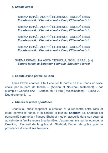 Shabbat - Alleluia France