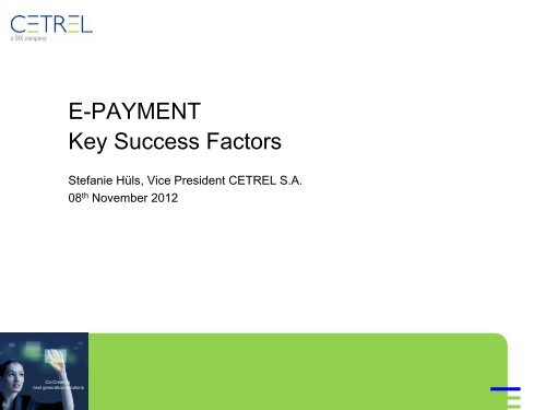 E-PAYMENT Key Success Factors - CLC