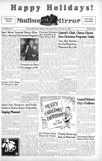 December 21, 1951 (The Madison Mirror, 1925 - 1969)