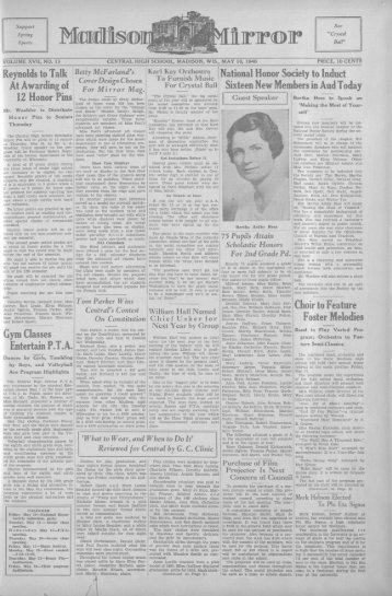 May 10, 1940 (The Madison Mirror, 1925 - 1969) - Dane County ...