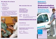 Flyer herunterladen - Diakonie Schweinfurt