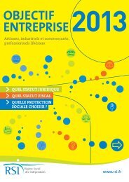 Consultez le guide Objectif Entreprise 2013 - ComitÃ© social ...