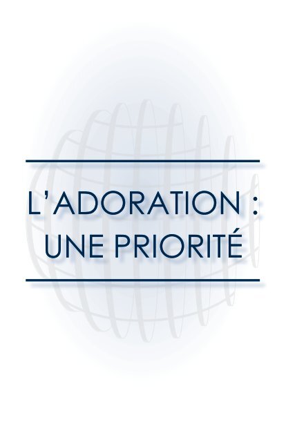 PriÃ¨re et adoration - Global University