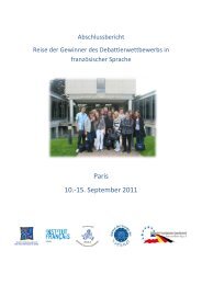 Paris 10.-15. September 2011 - Deutsch-Französische Gesellschaft ...