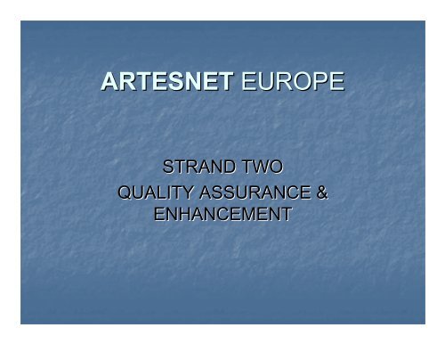 ARTESNET EUROPE - Elia