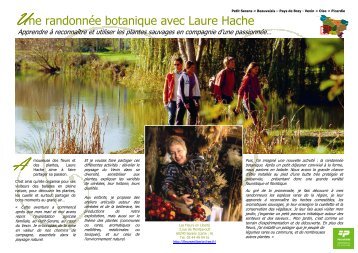 Une randonnÃ©e botanique avec Laure Hache