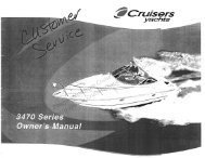 3470 Series - Cruisers Owners BLOG