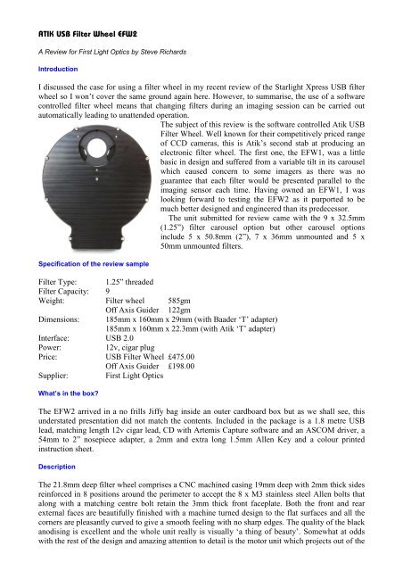 atik filter wheel