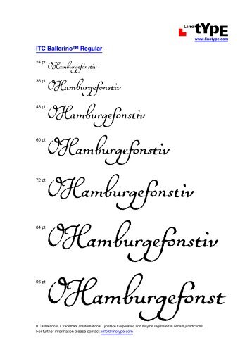 OHamburgefonstiv - Linotype