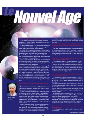 Nouvel Age - Campus pour Christ