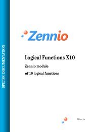 Logical Functions X10 - Zennio