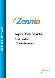 Logical Functions X5 - Zennio