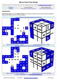 Morse Code Cube Design - mementoslangues.fr