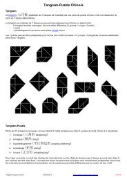 Tangram-Puzzle Chinois - mementoslangues.fr