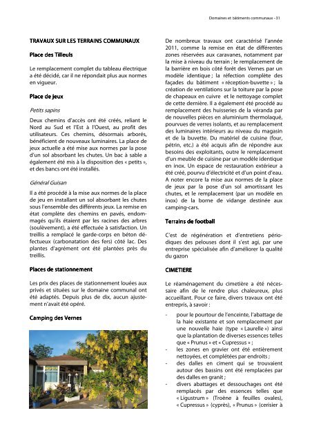 Rapport gestion 2011 - part 1 - Rolle