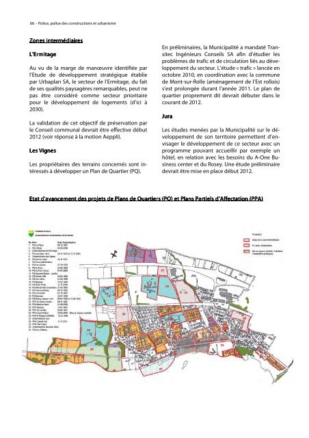 Rapport gestion 2011 - part 1 - Rolle