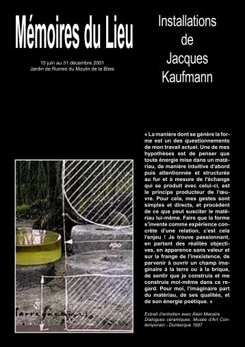 Installations de Jacques Kaufmann - MuSÃ©es de Sarreguemines