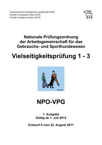 VielseitigkeitsprÃ¼fung 1 - 3 NPO-VPG