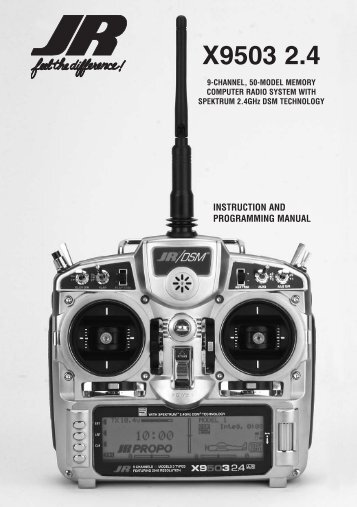 X9503 Manual - Horizon Hobby