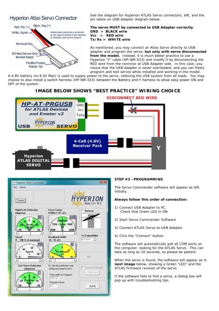 hyperion atlas digital servo â programming manual - Hyperion HK