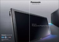 Panasonic Plasma Displays