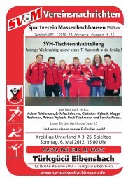 HST-Amateurbeilage 2011/2012