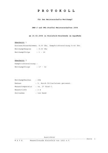 Protokoll, Download PDF-Format (47 Seiten, 84 KB