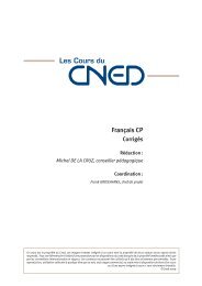 Conseils Et Corriges Academie En Ligne