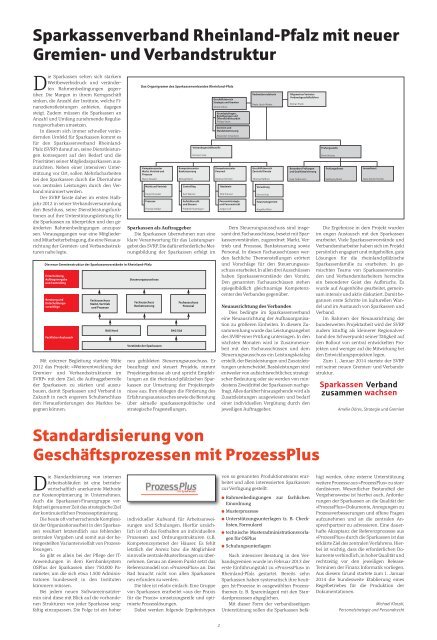 Weiterentwicklung der Gremien - Sparkassenverband Rheinland-Pfalz