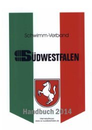 Handbuch 2014 - Schwimm-Verband Südwestfalen e.V.