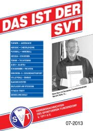 Leistungen wurden geehrt! - SV-Tungendorf