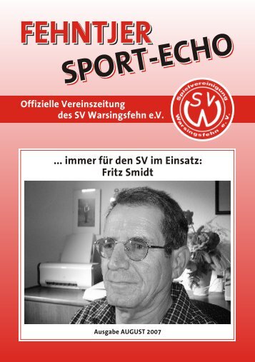 fehntjer sport-echo - SV Warsingsfehn