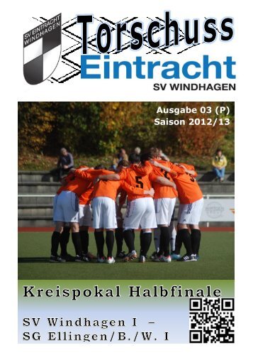 Ausgabe 03 (P) Saison 2012/13 - SV Windhagen