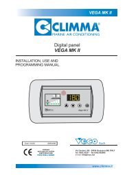 Climma Vega MKII Panel manual - Zanshin