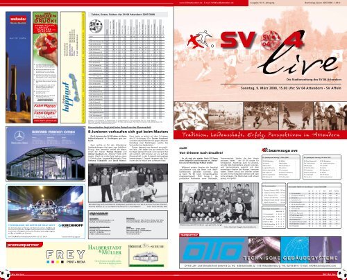 Ausgabe 10 - SV 04 Attendorn e.V.