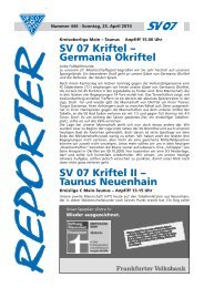 April - 446a.pdf - SV 07 Kriftel e.V.