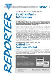 April - 465a.pdf - SV 07 Kriftel e.V.