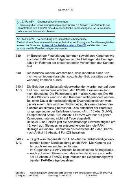 FamZWL - Bundesamt fÃ¼r Sozialversicherungen - admin.ch