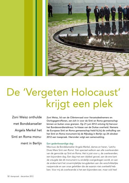 Aanspraak december 2012 (pdf, 1,2 MB) - Svb