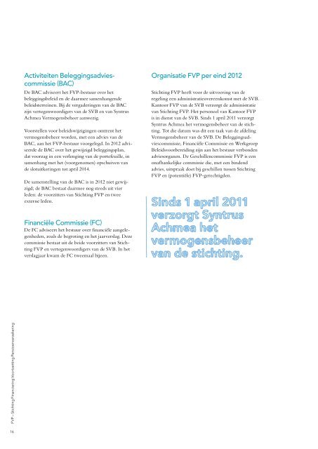 Jaarverslag FVP 2012 - Svb